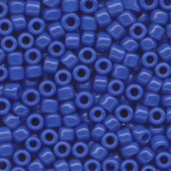 Opaque - Medium Blue Japanese 11/0 Seed Beads (6in tube)